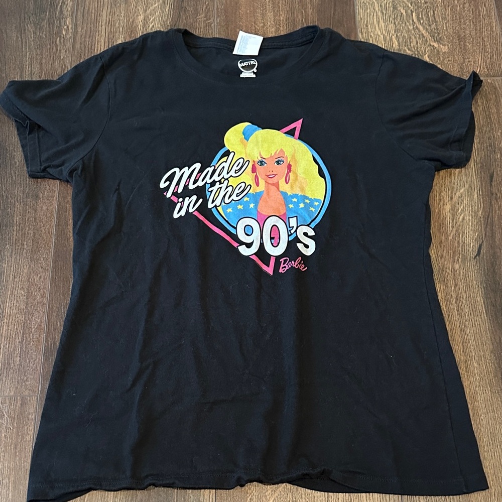 Port and Company Black 'Made in the 90's' Tee